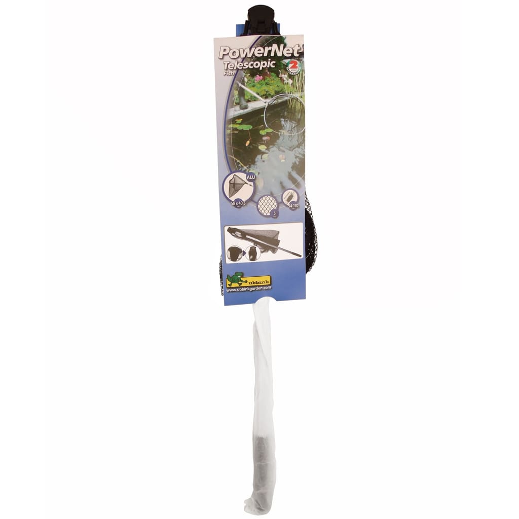 Rete Da Pesca PowerNet 58x40x40 Cm 6 Mm Triangolare Ubbink 16 width=274