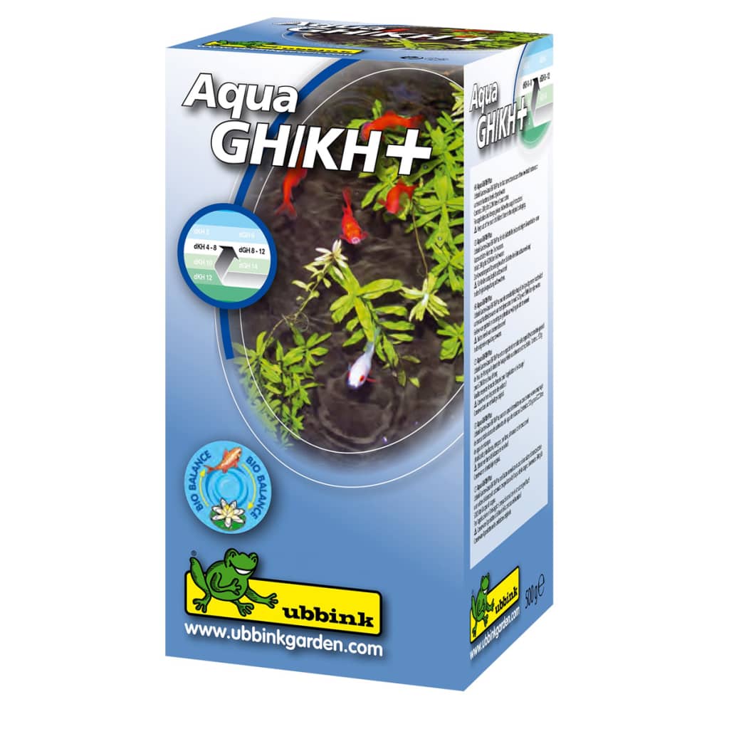 

Ubbink Alkaliniteit-verhoger Aqua GH/KH Plus 500 g 1373009