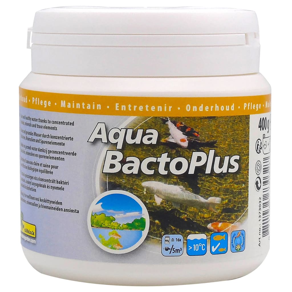 Ubbink vandbehandling til havedam Aqua Bacto Plus 400 g til 80000 l