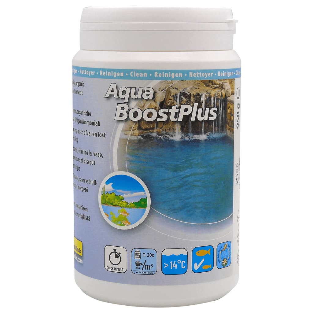 Ubbink vandbehandling til havedam Aqua Boost Plus 1000 g for 16500 l