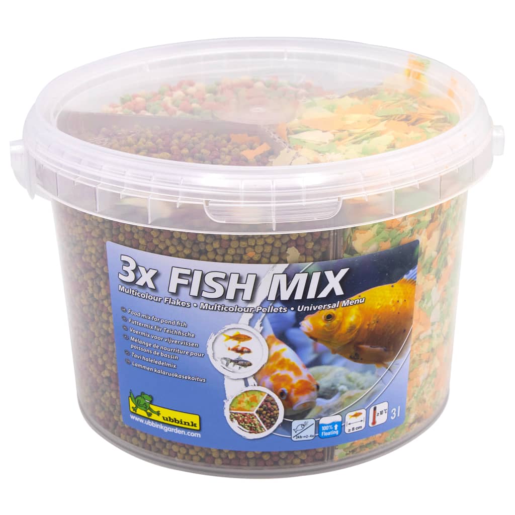 Ubbink Visvoer Multi-Mix Fish Mix 3 L afbeelding