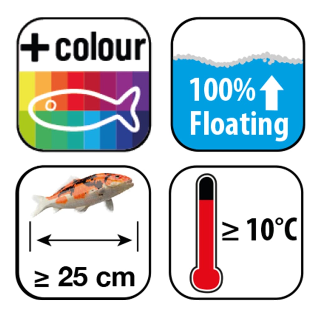 Thumbnail - Ubbink Fischfutter Heiko Koi Colour Menu 6 mm 3 L