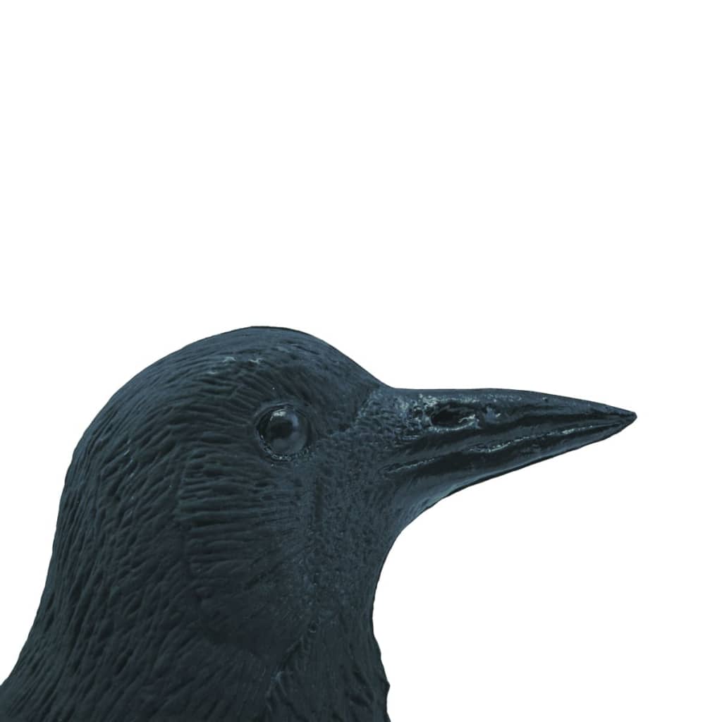 VidaXL - Ubbink Dierfiguur kraai zwart 27 cm 1382523