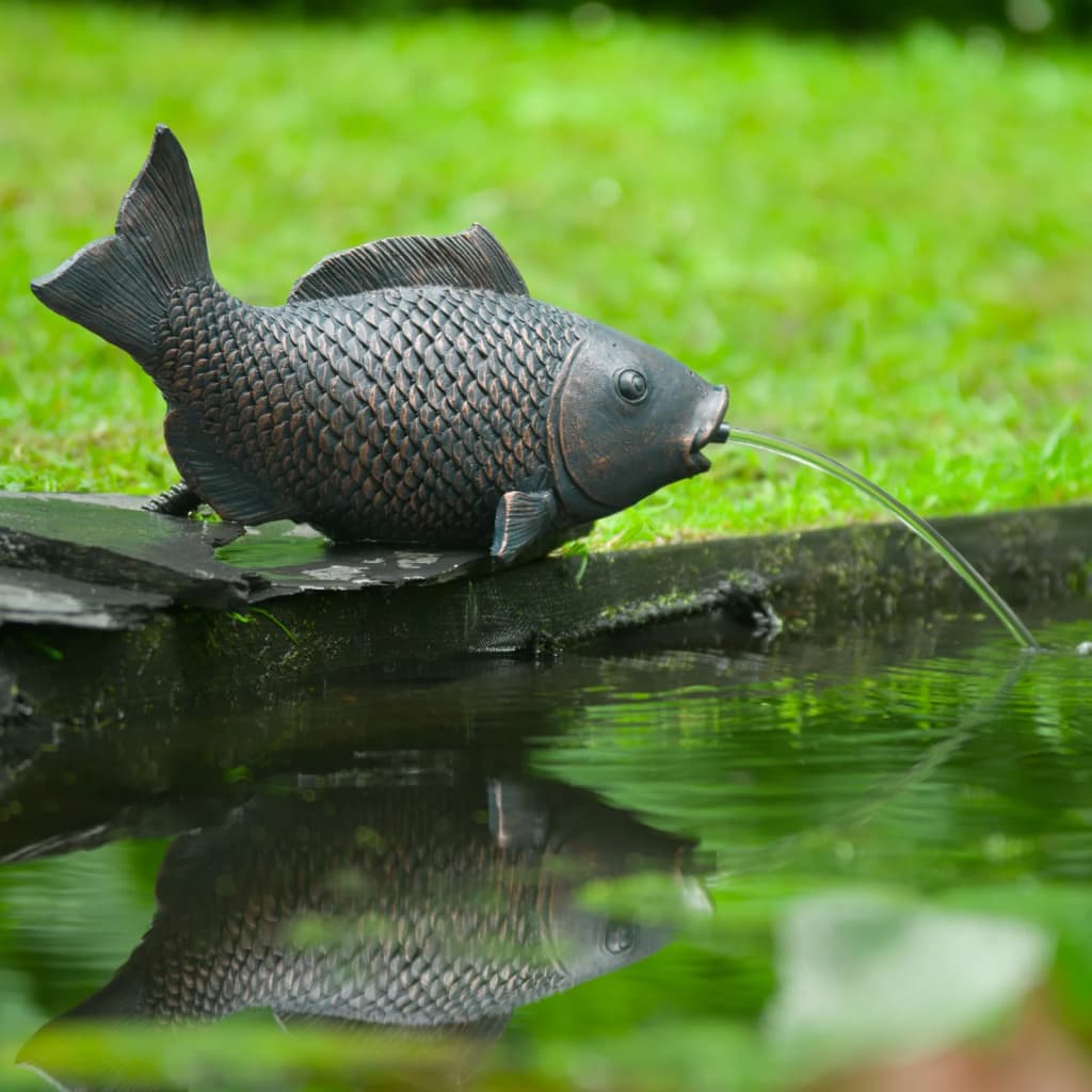 Ubbink Fontaine de jardin à cracheur Poisson