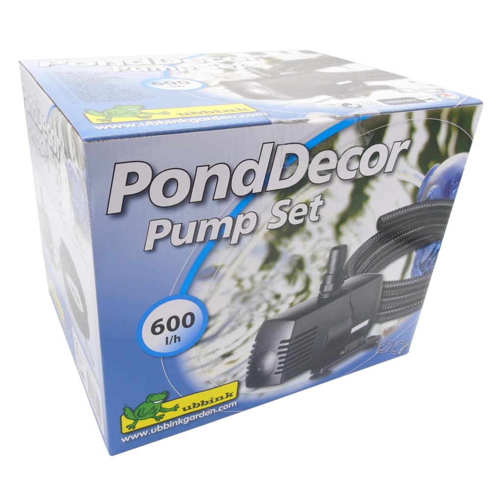 Ubbink Pompset voor vijverspuiter SoArte zwart 1386290 afbeelding