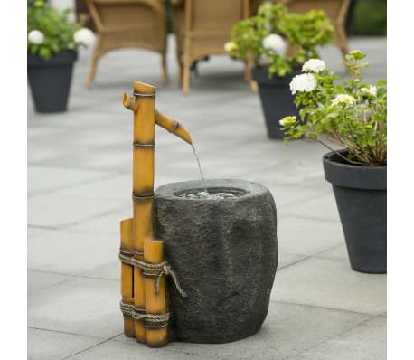 Ubbink Conjunto Fuente de Agua para Jardín Pigadia Estanque Decoración