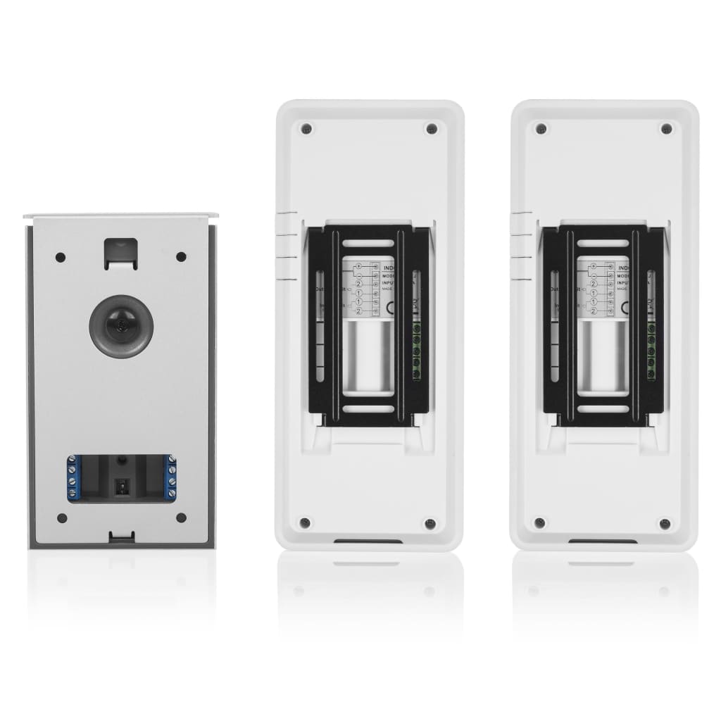 Smartwares Sistema videointerfono 2 apartamentos blanco 20,5x8,6x2,1cm