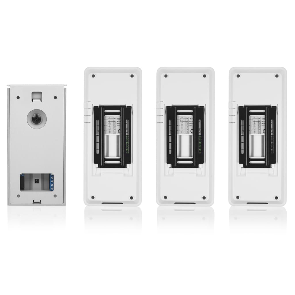

Smartwares Video-intercomsysteem 3 appartementen 20,5x8,6x2,1 cm wit