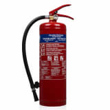 Smartwares Pulver-Feuerlöscher 4 kg Klasse ABC Stahl FEX-15140