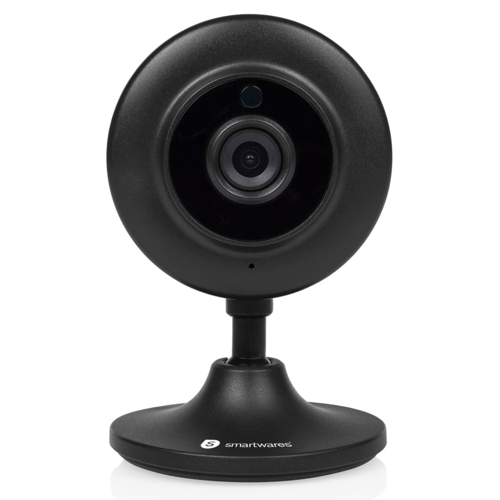 

Smartwares Wifi-camera voor binnen 8x9x5 cm zwart