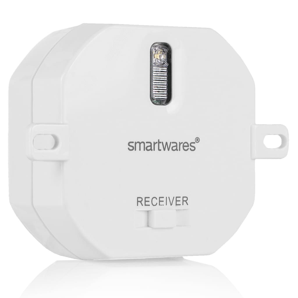 

Smartwares Lichtschakelaarset slaapkamer 8x8x1,7 cm wit