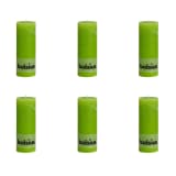 Bolsius Velas rústicas cilíndricas 6 pcs 190x68 mm lima