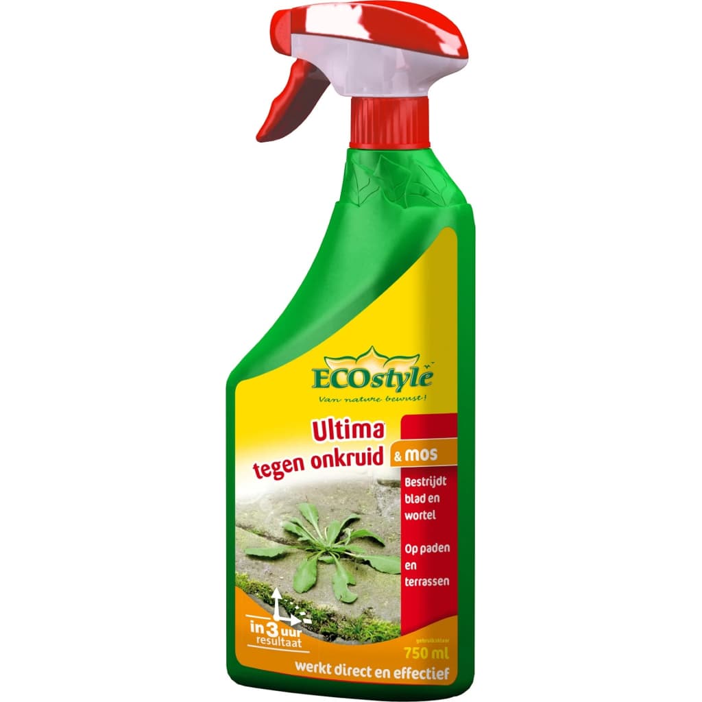 Afbeelding Ecostyle Ultima Onkruid & Mos Gebruiksklaar - Onkruidbestrijding - 750 ml door Vidaxl.nl