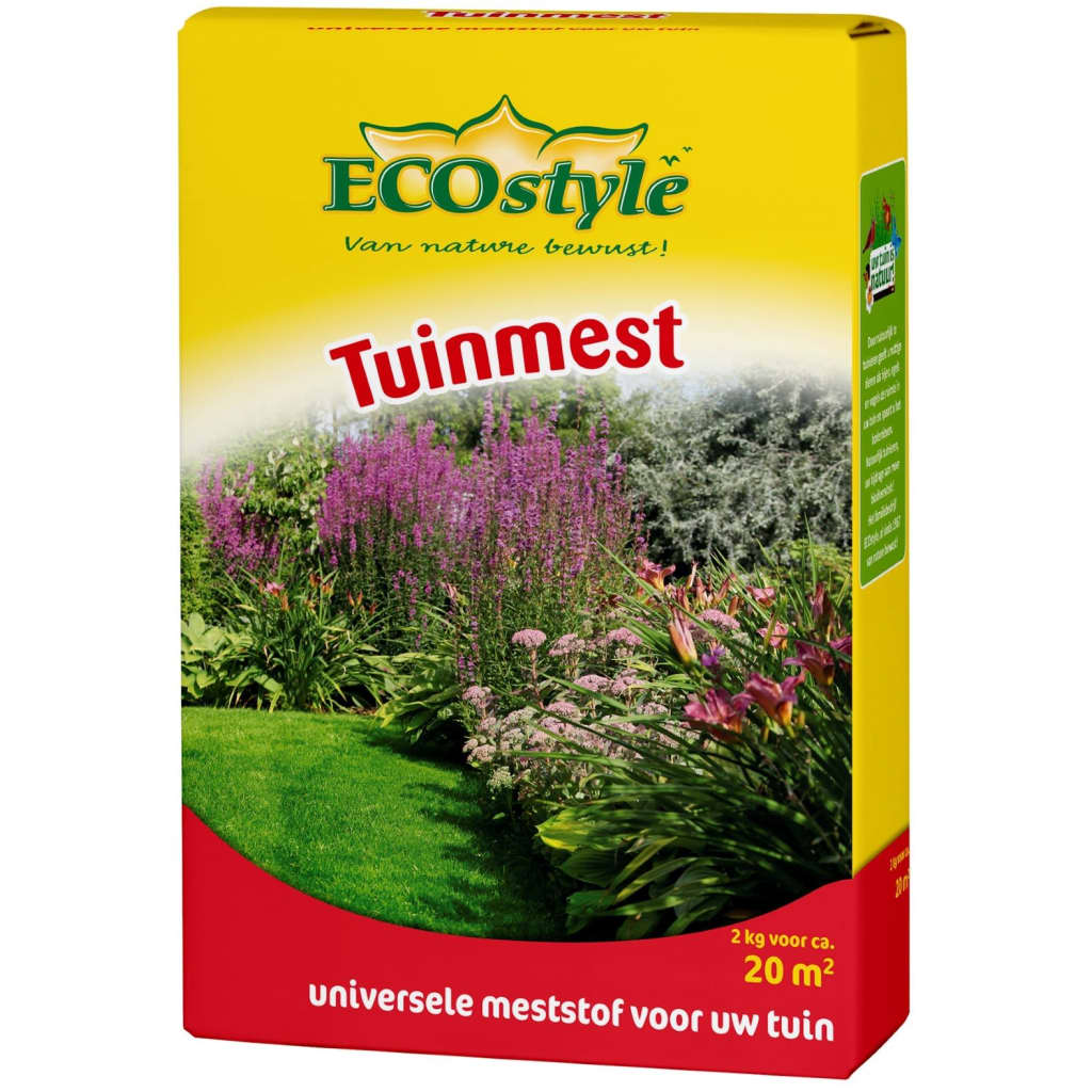 Afbeelding Ecostyle Tuinmest - 2kg door Vidaxl.nl