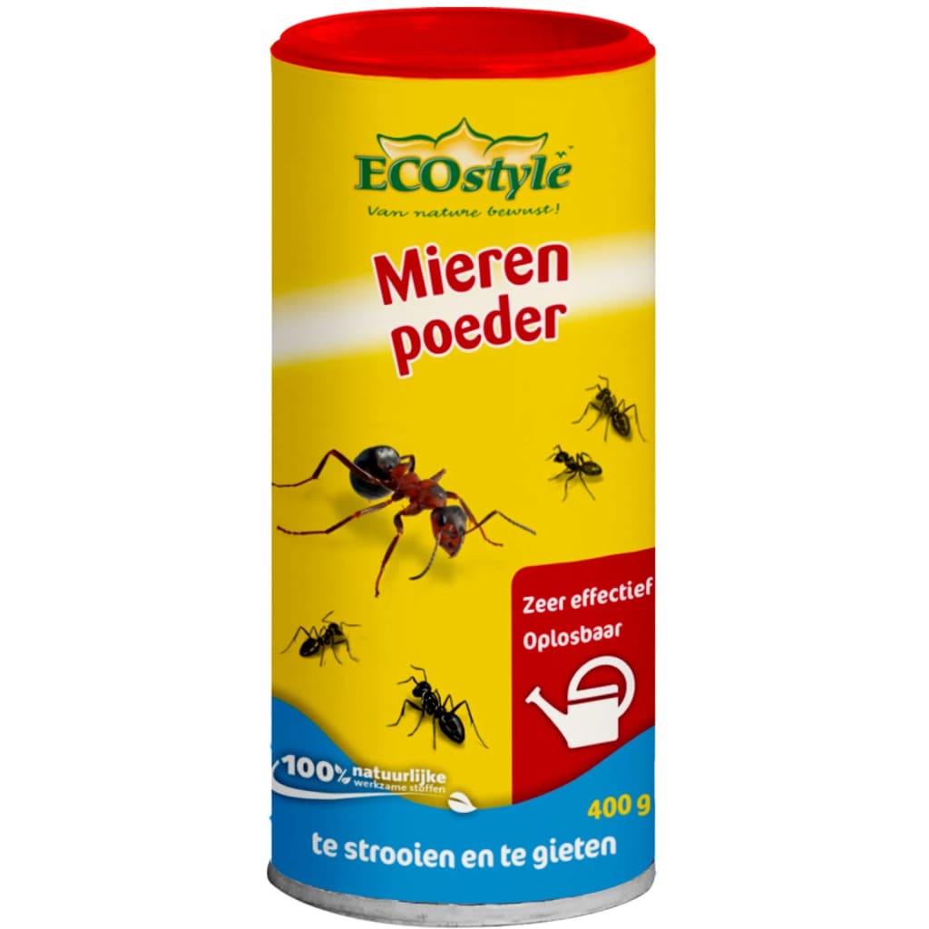 Afbeelding Ecostyle Mierenpoeder - Ongediertebestrijding - 400 g door Vidaxl.nl