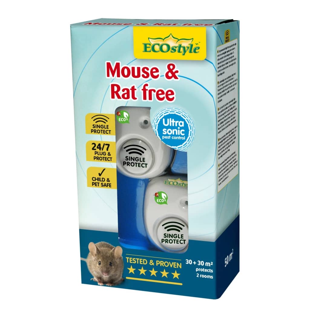 Afbeelding Mouse & Rat free 2 x 30 m2 door Vidaxl.nl