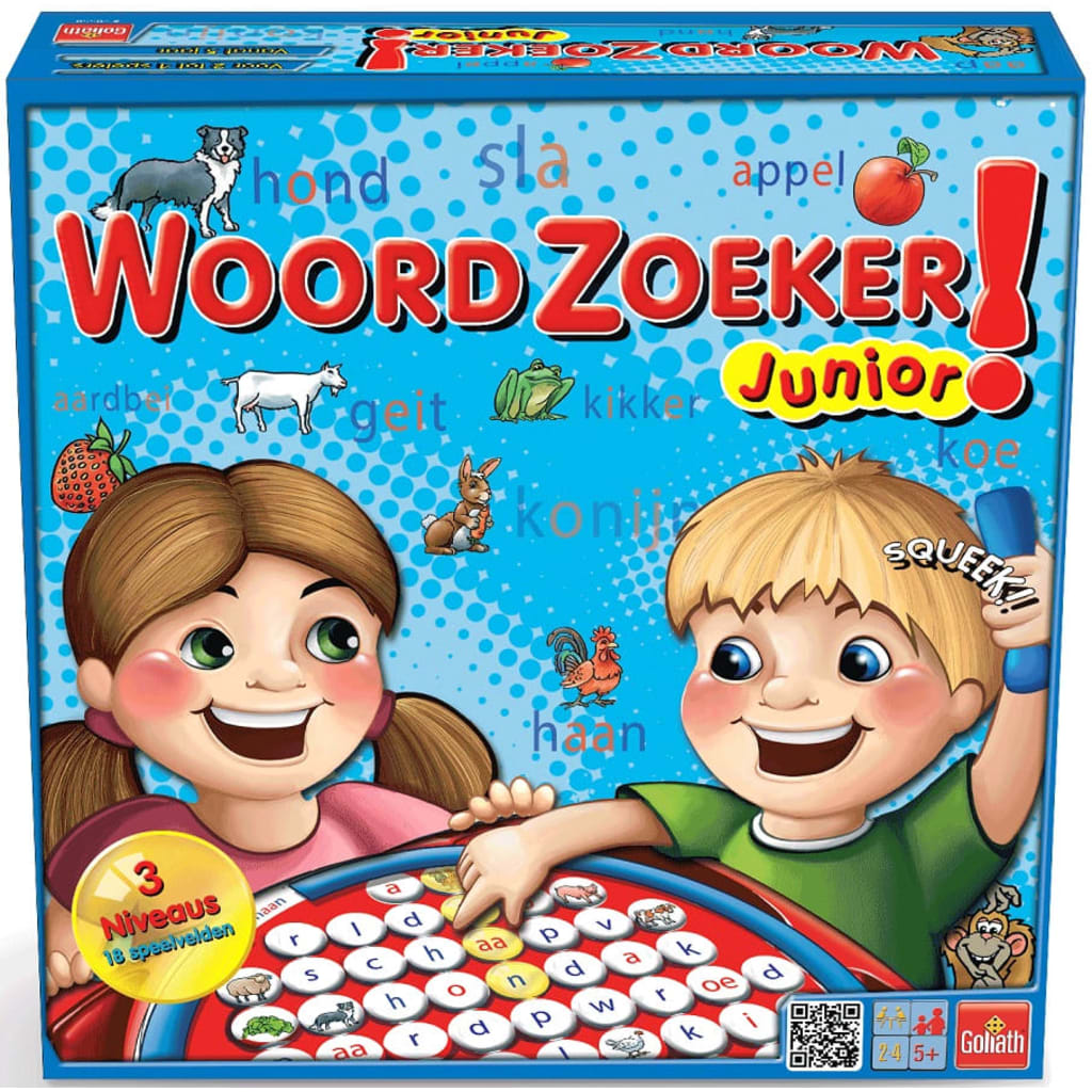 Goliath Gezelschapsspel - Woordzoeker Junior '14