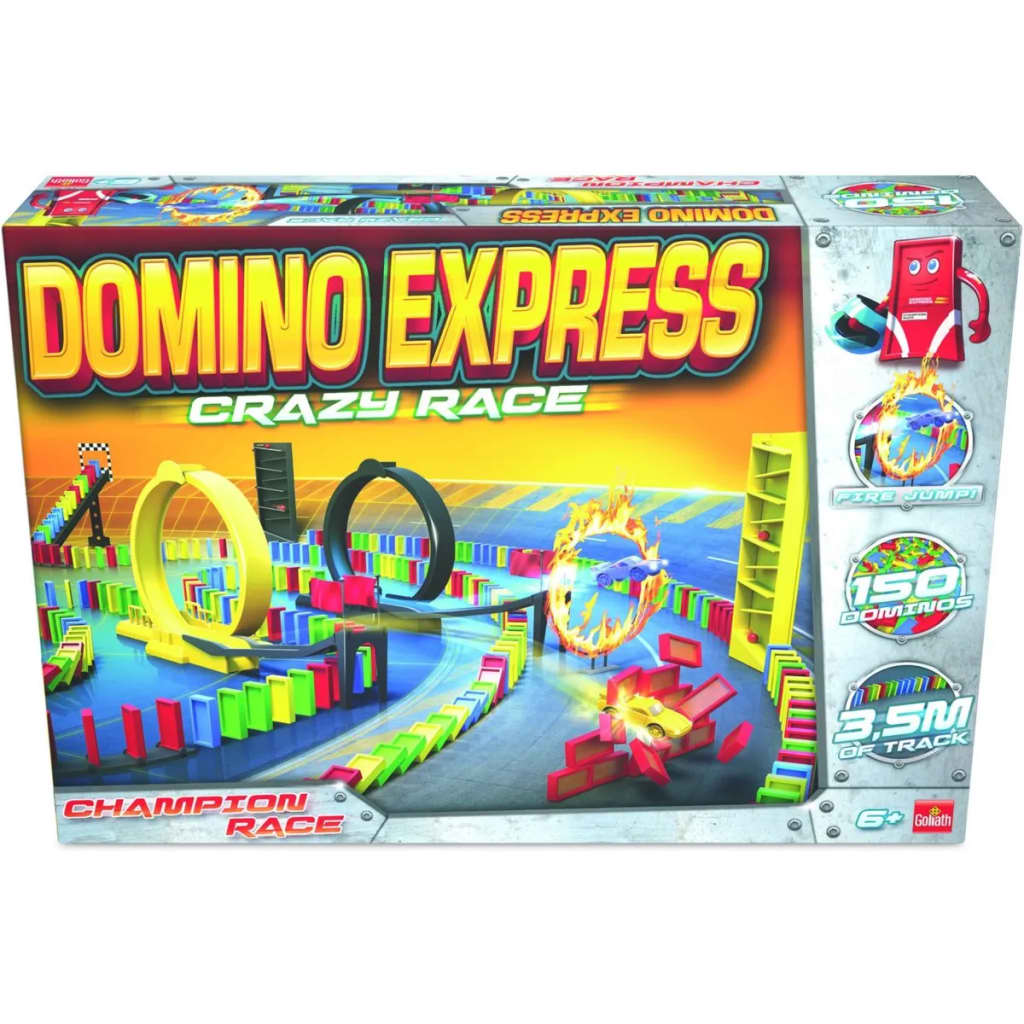 Afbeelding Goliath Domino Express Crazy Race 150 stenen door Vidaxl.nl