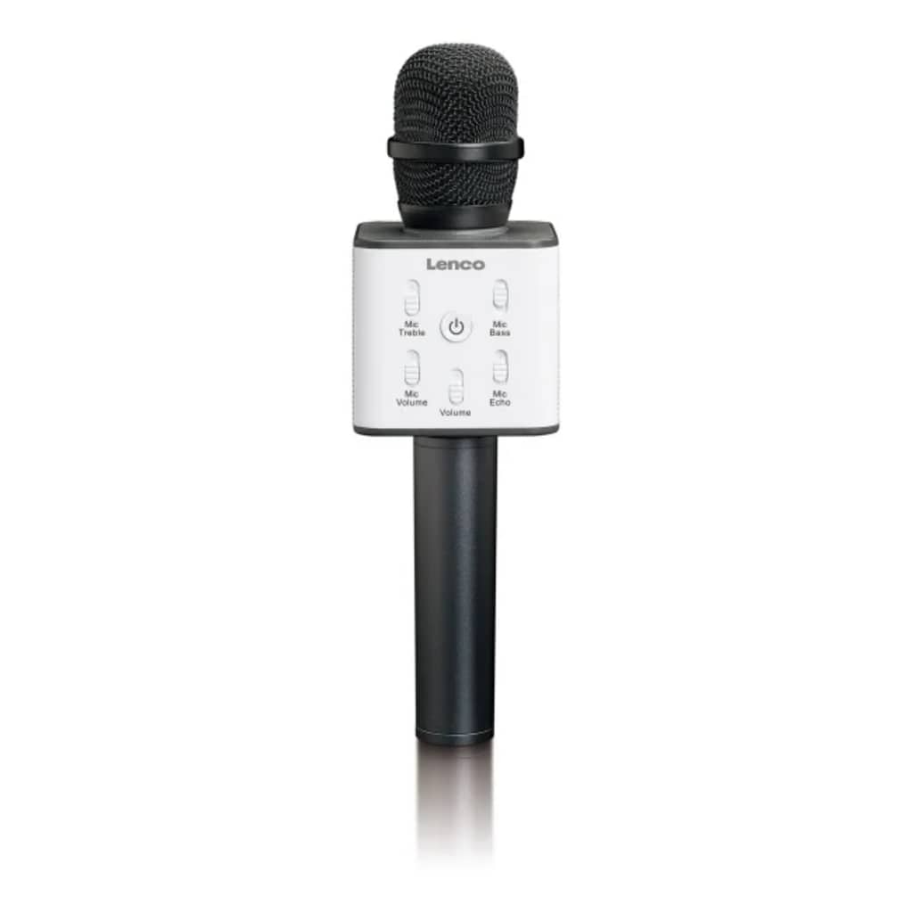 Lenco BMC-080 Grijs Karaoke microphone Draadloos Grey