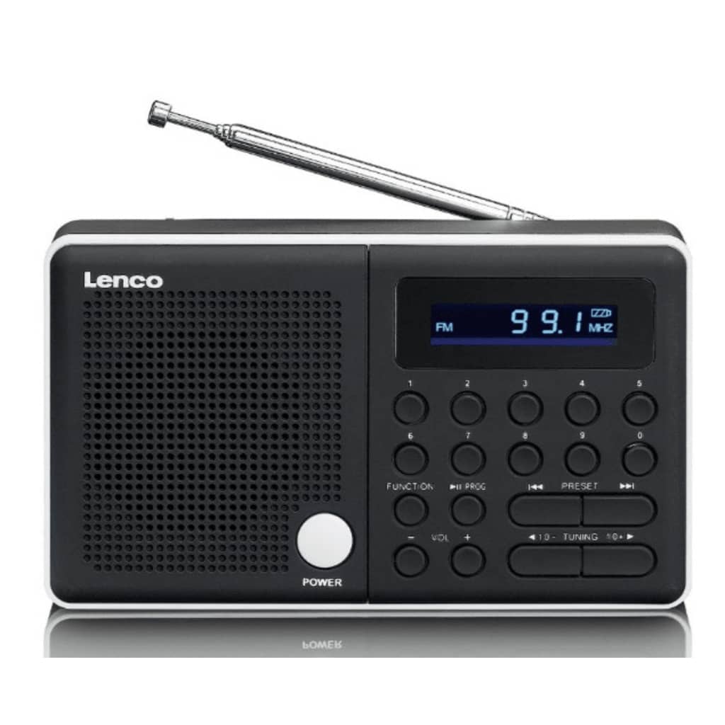 Lenco MPR-034 wit draagbare radio