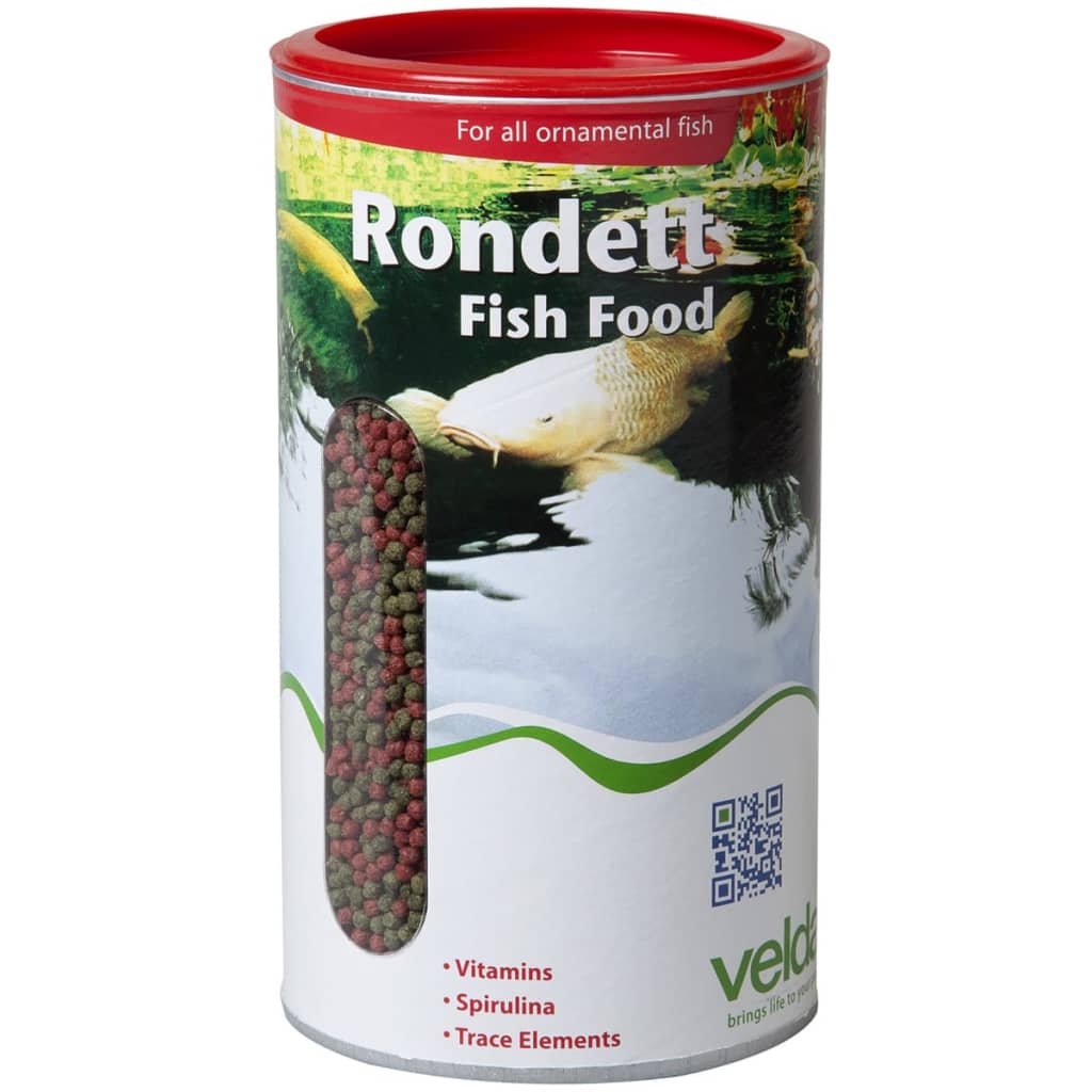 Afbeelding Velda Rondett Fish Food 4000 Ml / 1350 gram door Vidaxl.nl