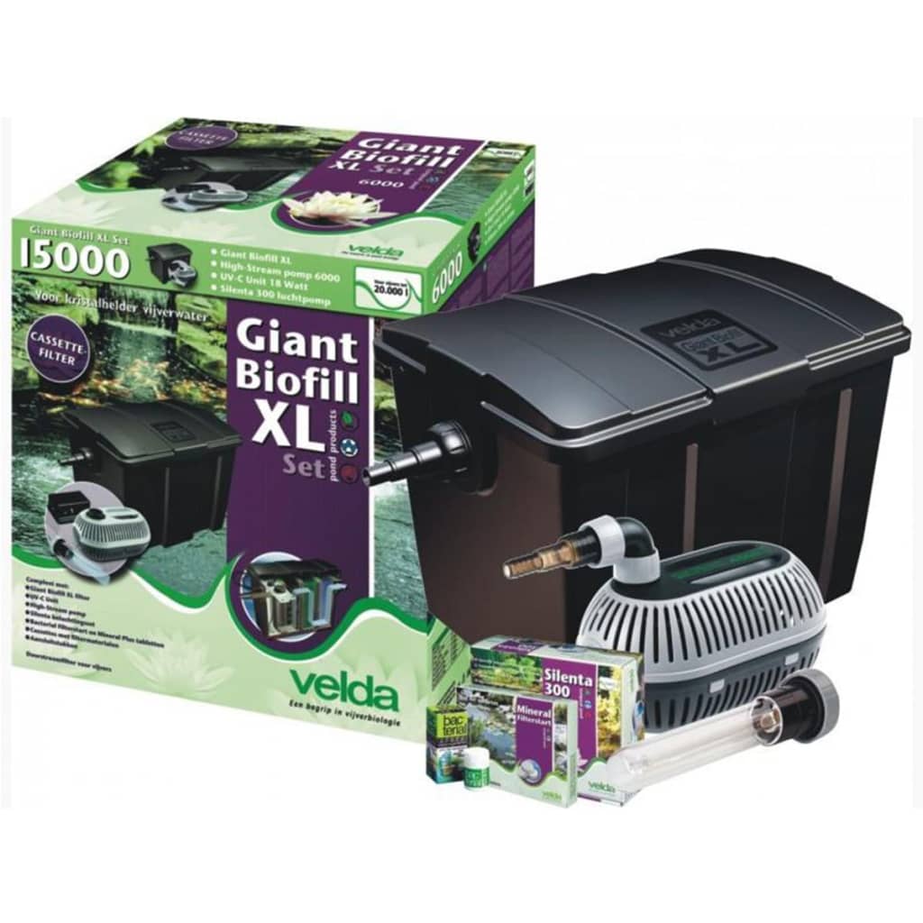 VidaXL - Velda Multi-Chamber Filter Giant Biofill XL Set 15.000