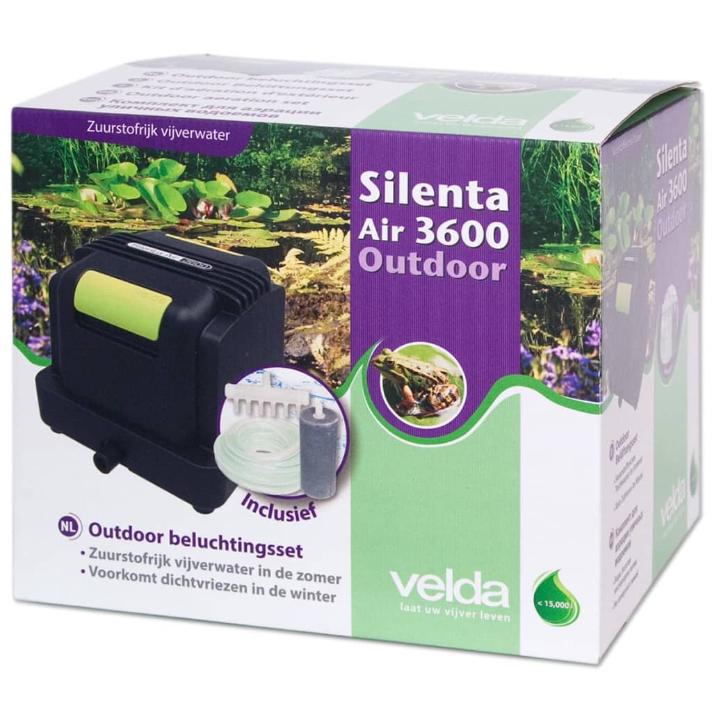 VidaXL - Velda Velde Beluchtingsset Silenta Air 3600 40 W 125162