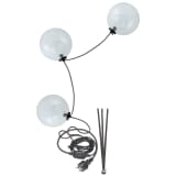Velda Schwimmkugeln mit Beleuchtung 3 Stk. 1 W Glas 123360