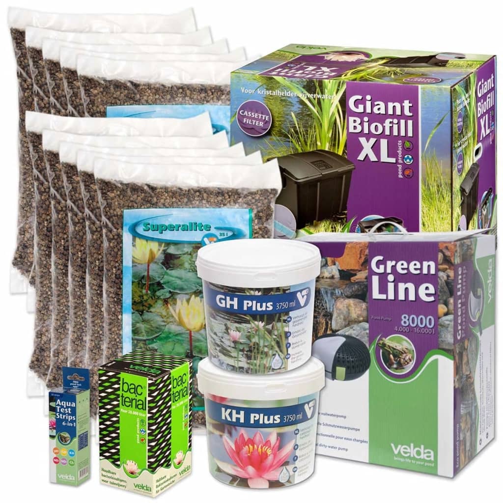 VidaXL - Velda Vijverstartpakket voor vissenvijvers 10000 L 181564