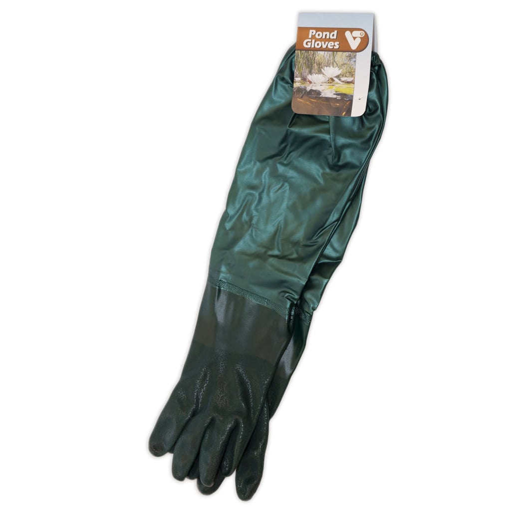 Petrashop Velda (VT) Dlouhé rukavice pro práci v jezírku XL 60 cm zelené
