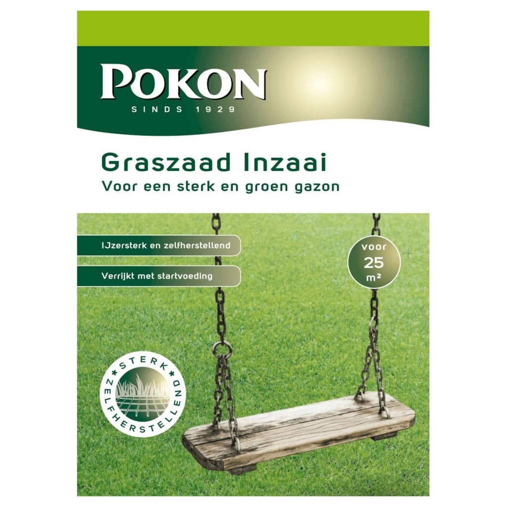 Afbeelding Pokon Graszaad Inzaai RPR 500 Gram 25 m2 door Vidaxl.nl