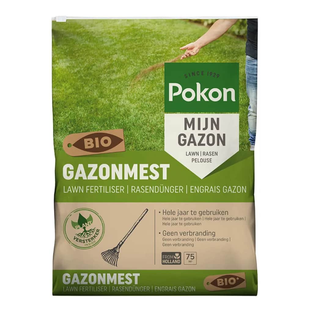 Afbeelding Pokon Bio Gazonmest 75m2 door Vidaxl.nl