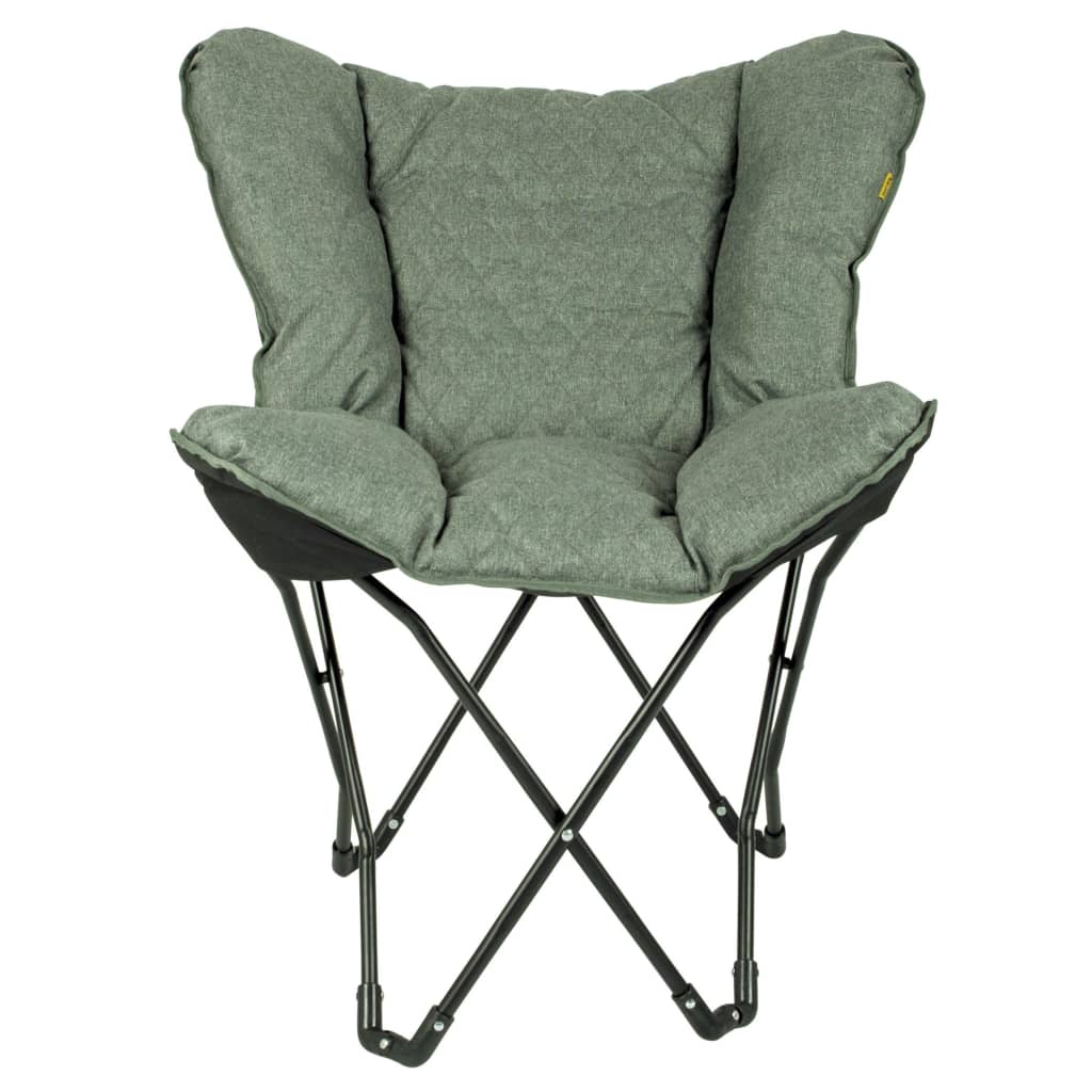 Bo-Camp Silla mariposa de camping plegable Himrod verde