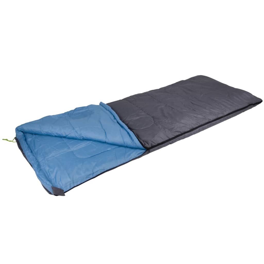 Camp Gear Slaapzak Comfort 220x80 cm grijs en blauw 3605748
