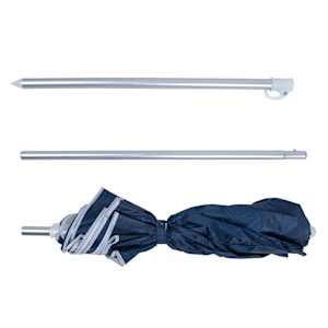 Bo-Camp Tr&auml;dg&aring;rdsparasoll 160 cm bl&aring;