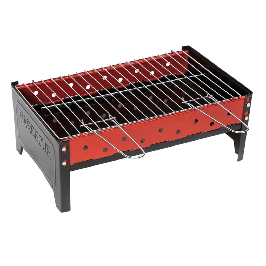 Camp Gear Houtskool barbecue 44x25x16 cm roestvrij staal 8108357