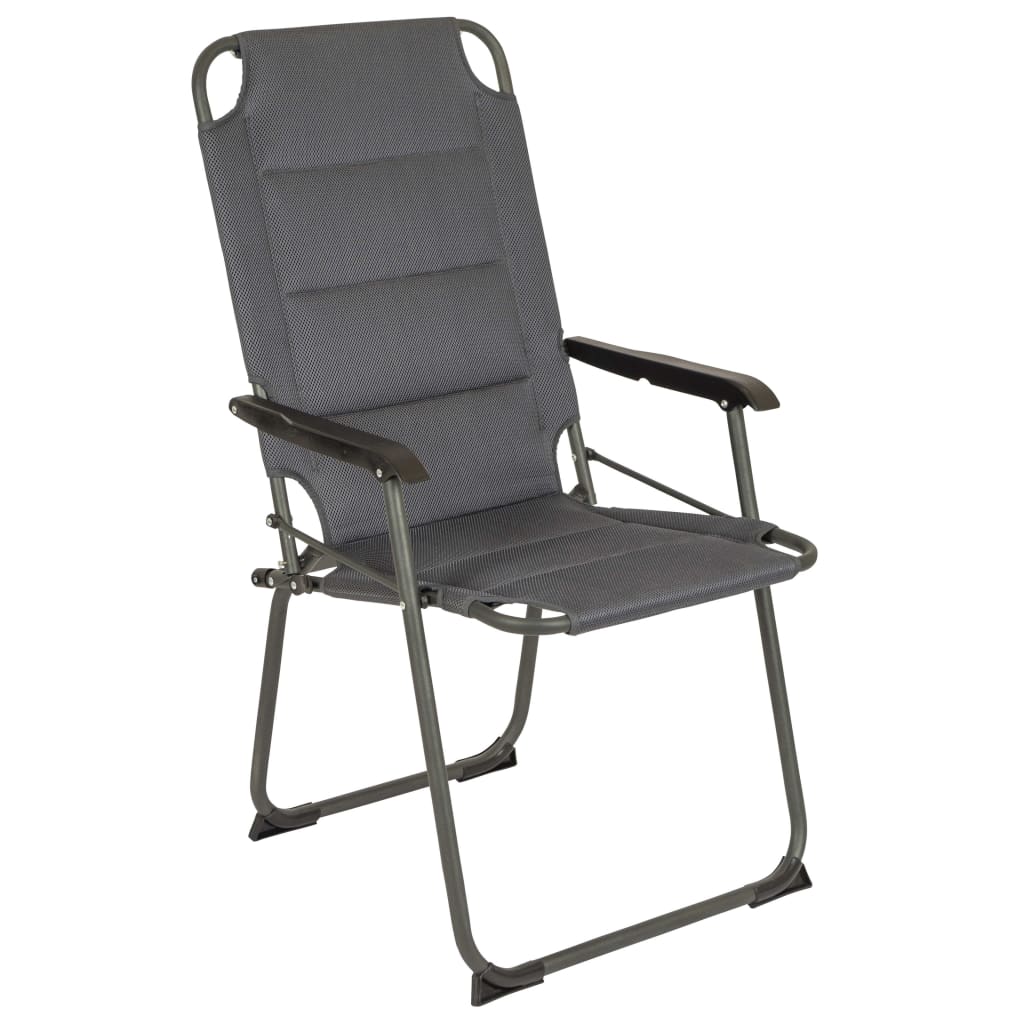 Bo-Camp Chaise de camping Copa Rio Classic Air Gris