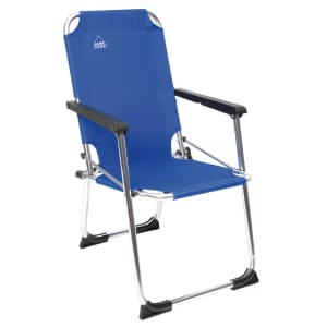 Camp Gear Chaise de camping pliable pour enfants Bleu Aluminium 1211932 Camp Gear Chaise de camping pliable pour enfants Bleu Aluminium 1211932