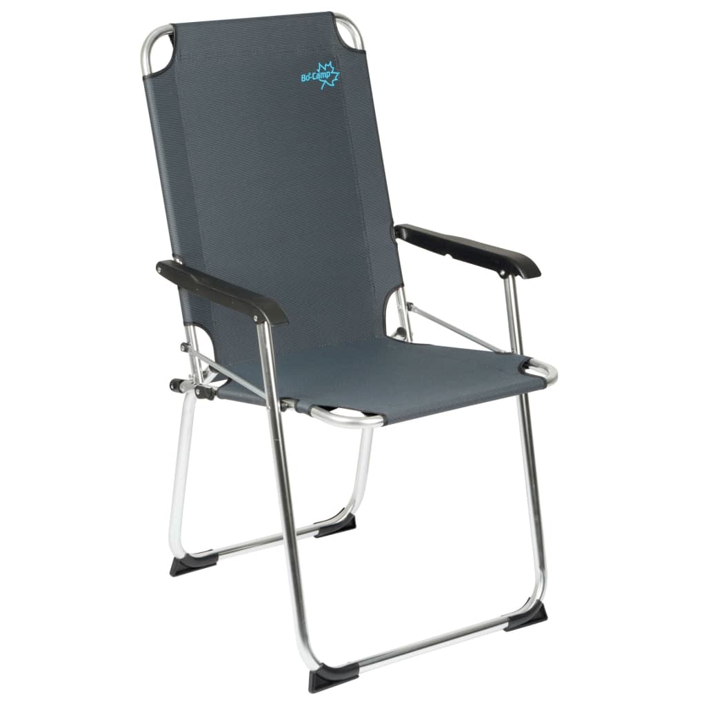 Bo-Camp Chaise de camping pliable Copa Rio Comfort XXL Graphite