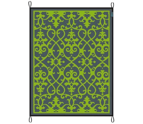 Bo-Camp Alfombra de exterior Chill mat Oriental verde M 2x1,8 m