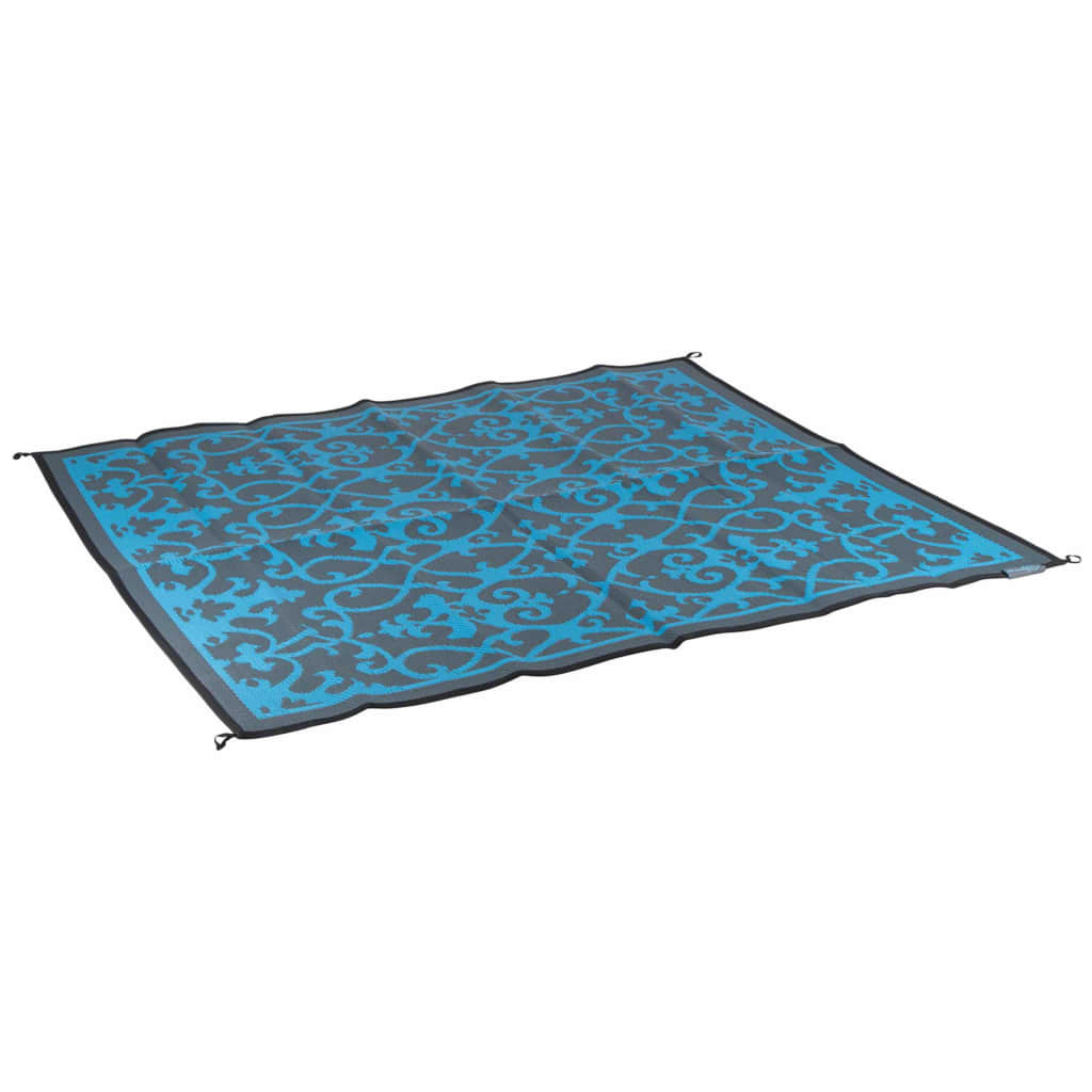 Bo-Camp Alfombra de exterior Chill mat Oriental azul XL 2,7x3,5 m