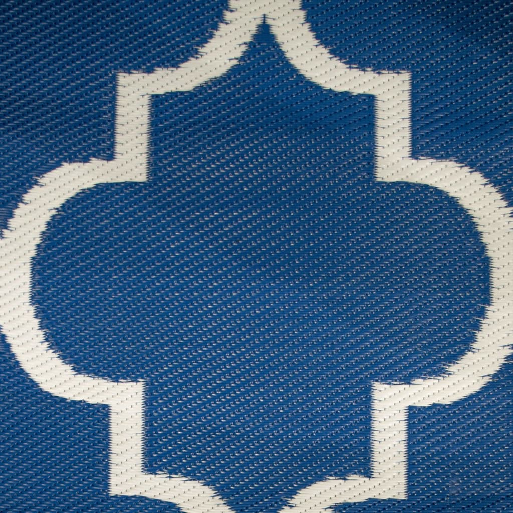 Bo-Camp Vonkajší koberec Chill mat Casablanca 2,7x3,5 m XL, modrý