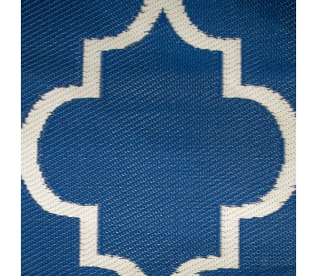 Bo-Camp Vonkajší koberec Chill mat Casablanca 2,7x3,5 m XL, modrý