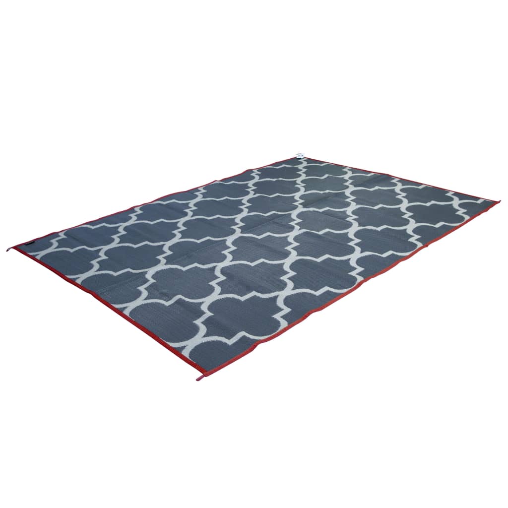 Bo-Camp udendørstæppe Chill mat Casablanca 2,7x3,5 m grå og hvid
