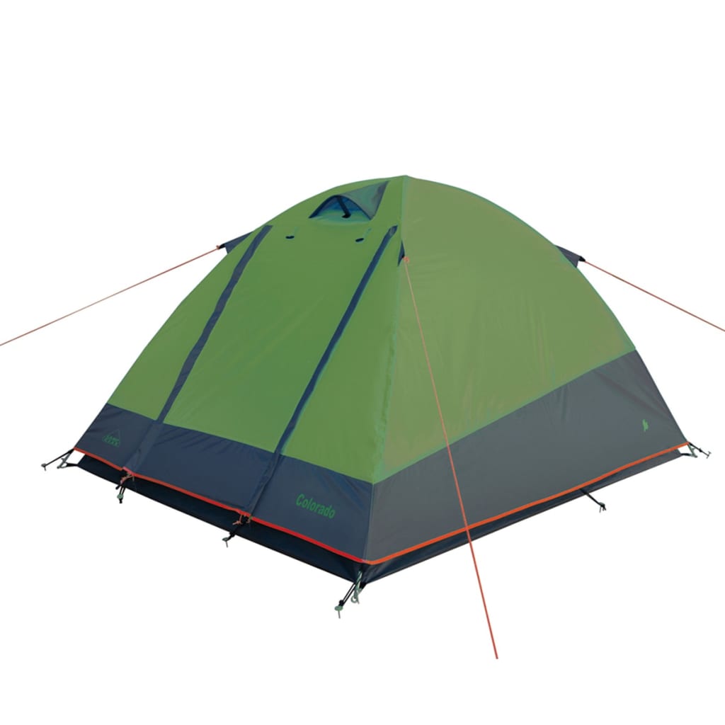 Camp Gear 2-persoonstent Colorado 210x155x115 cm groen 4471521
