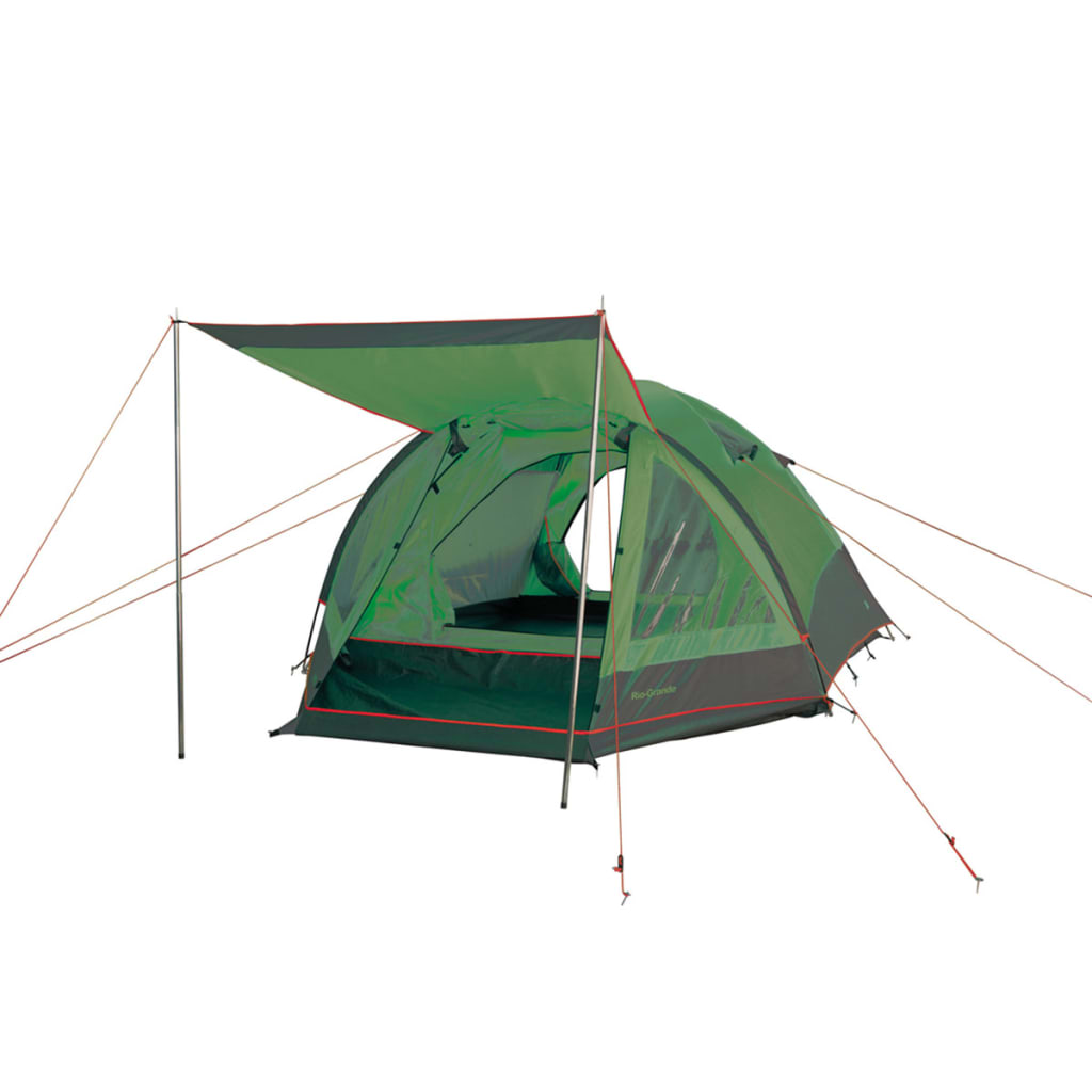 VidaXL - Camp Gear 3-persoonstent Rio Grande 355x210x130 cm groen 4471530