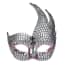 Boland Verkleedmasker Venice Brillanti Dames Zilver One Size boland kopen in de aanbieding