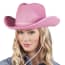Boland Hoed Rodeo Dames One Size Roze boland kopen in de aanbieding