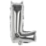 Boland Ballon Letter L Zilver 36 boland kopen in de aanbieding