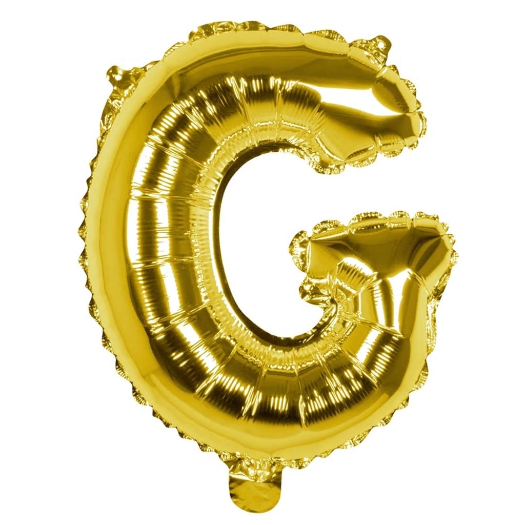 Afbeelding Boland folieballon letter G 36 cm goud door Vidaxl.nl
